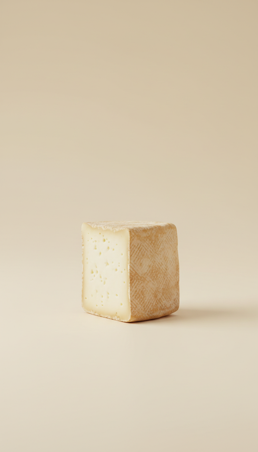 Bergziegenkäse Stück, halbfest und aromatisch