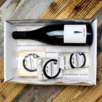 Vin & Fromage, Sélection Erich Meier (1 x 75cl, 3 x 200g)
